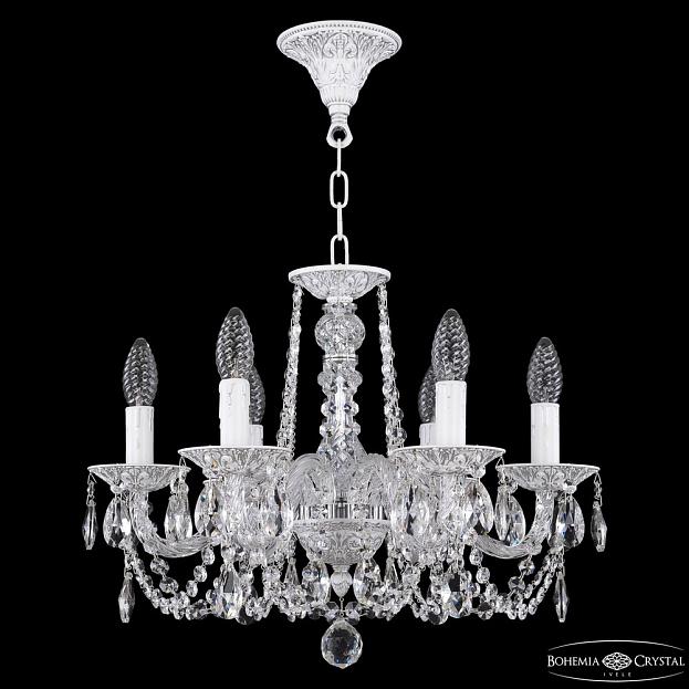 Люстра хрустальная Bohemia Ivele Crystal AL16302/6/160 WMN