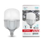 Лампа светодиодная Gauss 60428 E40 75W 4100K матовая