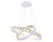 Подвесной светодиодный светильник Ambrella light FA169 WH/CH ACRYLICA