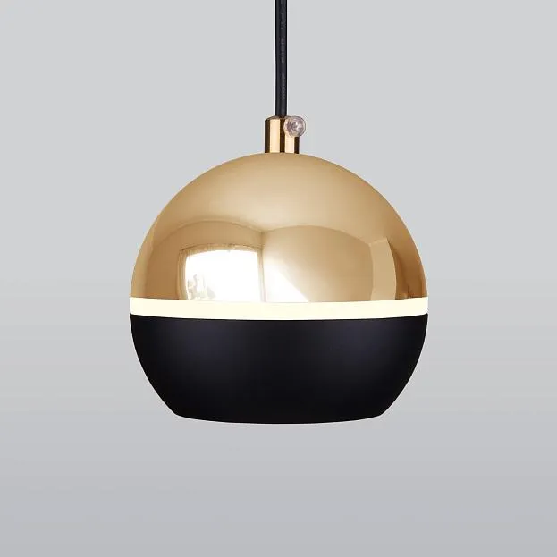 Подвесной светильник Elektrostandard DLS023 черный/золото a047804