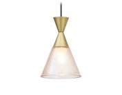 Подвесной светильник BK/GD черный/золото E27 max 60W D155*1000 Ambrella light TR3173