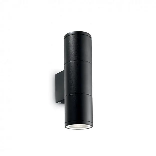 Уличный настенный светильник Ideal Lux 163635 GUN AP2 SMALL COFFEE