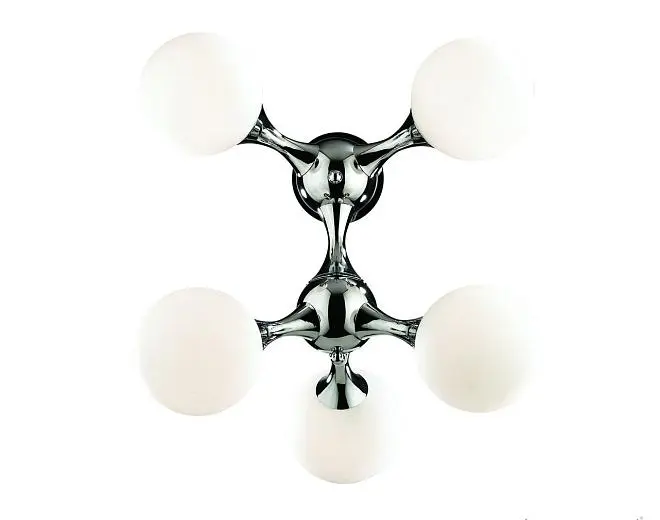 Потолочная люстра Ideal Lux NODI PL5 BIANCO (NODI PL5) 073712