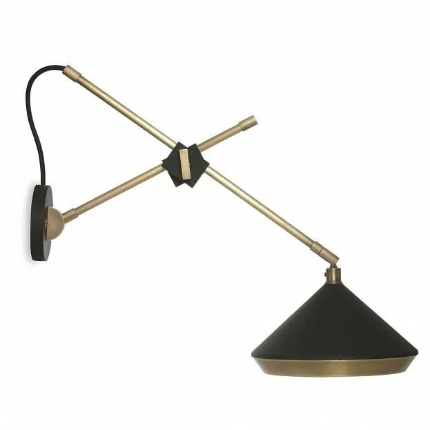 Бра Bert Frank SHEAR SHEAR WALL LIGHT Черный ImperiumLoft 156840-22 44.841