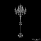 Торшер хрустальный Bohemia Ivele Crystal  1415T2/8+4/200-165 Ni