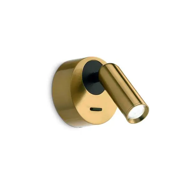 Спот Ideal Lux 260624 BEAN ROUND AP OTTONE Спот Ideal Lux 260624 BEAN ROUND AP OTTONE