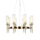 Люстра Delight Collection KM0936P-8 brass Alouette