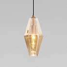 Подвесной светильник Eurosvet 50236/1 янтарный Prism a058957