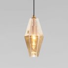 Подвесной светильник Eurosvet 50236/1 янтарный Prism a058957