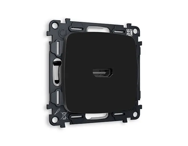 Комплект механизма розетки HDMI 2.0 Ambrella Volt MO814010 QUANT Комплект механизма розетки HDMI 2.0 Ambrella Volt MO814010 QUANT