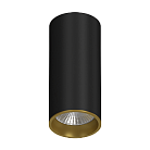 Накладной светодиодный светильник Ledron SLC7392/12W Black-Gold 4000K