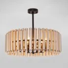 Потолочная люстра Bogate's 361/5 черный / шампань Castellie a058056