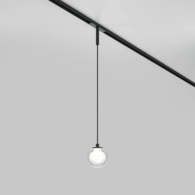 Трековый подвесной светильник Technical Maytoni TR181PL-1-4WTW-B Bubble