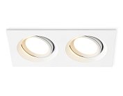 Встраиваемый светильник Ambrella light TN1145/2 WH белый IP44 GU5.3/2 180*95*38