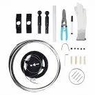 Тросовая световая система LED 1*8,7W 3000K Черный ST-Luce ST961.437.09 RAY