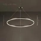 Кольцевые люстры и светильники CRUISE ONE LUX Размер XXL. 120 см Lampatron 5750-15142