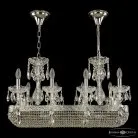 Люстра хрустальная Bohemia Ivele Crystal  1452/8/195/800 Ni