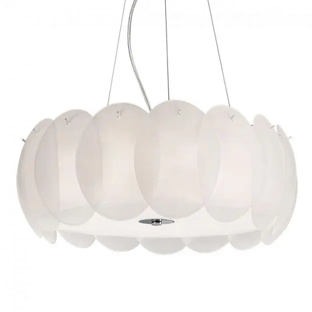 Подвесной светильник Ideal Lux 090481 OVALINO SP8 Подвесной светильник Ideal Lux 090481 OVALINO SP8