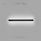 Бра SOURIS Размер M. Цвет Черный. Теплый свет Lampatron 4317-10904