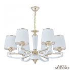Люстра подвесная с плафонами 302457/6 Wh/Gd Arte Milano Florentia