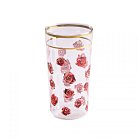 Стакан Seletti 15961 Roses Toiletpaper Glass
