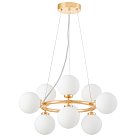 Подвесная люстра Lumina Deco LDP 6033-9 FGD Marsiada