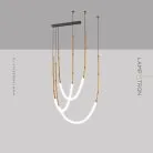 Подвесной светильник ALRIK COMBO Цвет Золото. Теплый свет Lampatron 7735-21720