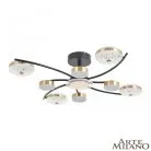 Потолочная люстра Arte Milano 279169/4+4 BK/GD Ferrara-72069