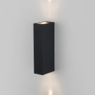 Уличный настенный светильник Elektrostandard 35136/W черный Blaze a057050