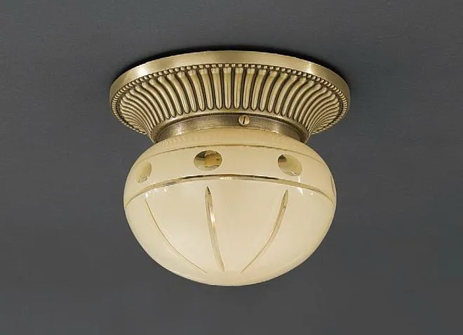 Потолочный светильник Reccagni Angelo PL 7703/1 Rosa 773 Потолочный светильник Reccagni Angelo PL 7703/1 Rosa 773