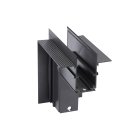 Коннектор угловой наружный Vitaluce VT0200032-01 20 мм 100*100 черный