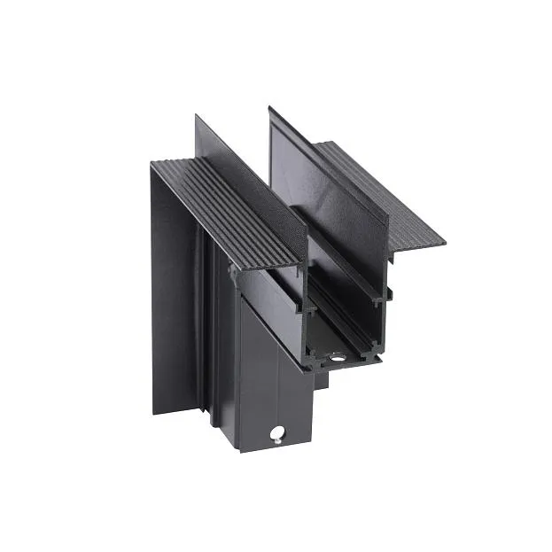 Коннектор угловой наружный Vitaluce VT0200032-01 20 мм 100*100 черный