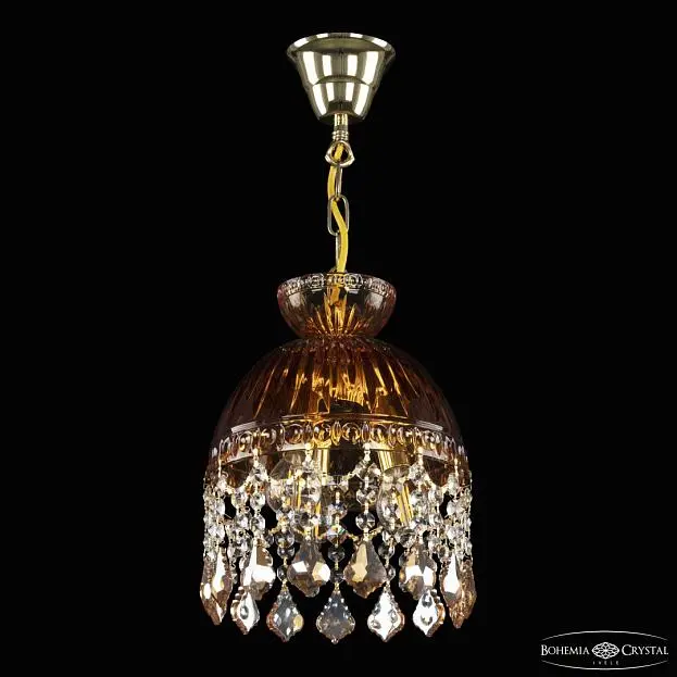 Подвесной светильник бронзовый Bohemia Ivele Crystal 5478/22 G Amber/M-1G Leafs K721 Подвесной светильник бронзовый Bohemia Ivele Crystal 5478/22 G Amber/M-1G Leafs K721