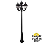 Садово-парковый фонарь FUMAGALLI RICU/OFIR/CEFA 3L+1 U23.157.R31.AXE27 Черный