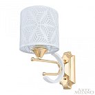 Бра с плафоном 302097/1W Wh/Gd Arte Milano Florentia