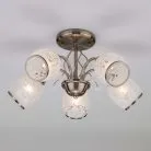 Потолочная люстра Eurosvet 30026/5 античная бронза Gabriella 00000073712