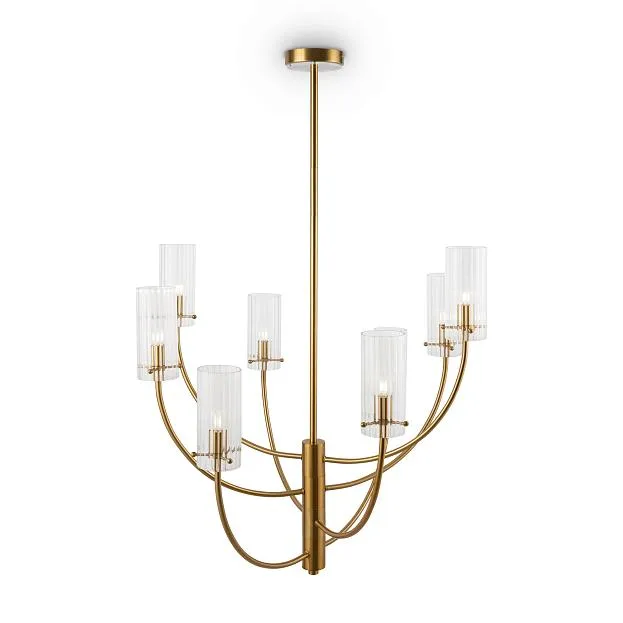 Люстра на штанге Maytoni MOD223PL-08BS Arco Люстра на штанге Maytoni MOD223PL-08BS Arco
