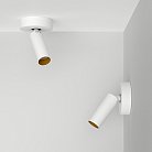 Накладной поворотный светодиодный светильник Ledron SAGITONY R1 S40 Dim White-Gold