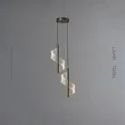 Готовая комбинация светильников ORNELLA DUO Цвет Черный Lampatron 6478-17520