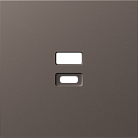 Накладка для розеток USB, мокко, Donel DS28653 S08