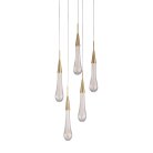 Подвесная люстра Delight Collection MD2060-5A br.brass Pour