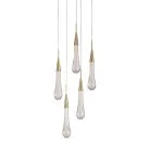 Подвесная люстра Delight Collection MD2060-5A br.brass Pour