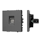 Механизм компьютерной розетки SCT-NOBE-MPC1-SFPL-GR (RJ-45, CAT6) Arlight 054307