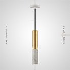 Подвесной светильник MERCY A Белый мрамор. Lampatron mercy-a-white 2927-6984