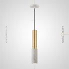 Подвесной светильник MERCY A Белый мрамор. Lampatron mercy-a-white 2927-6984