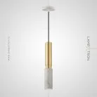 Подвесной светильник MERCY A Белый мрамор. Lampatron mercy-a-white 2927-6984