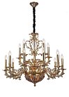 Подвесная люстра Lucia Tucci Firenze 1780.15.3 Antique Gold