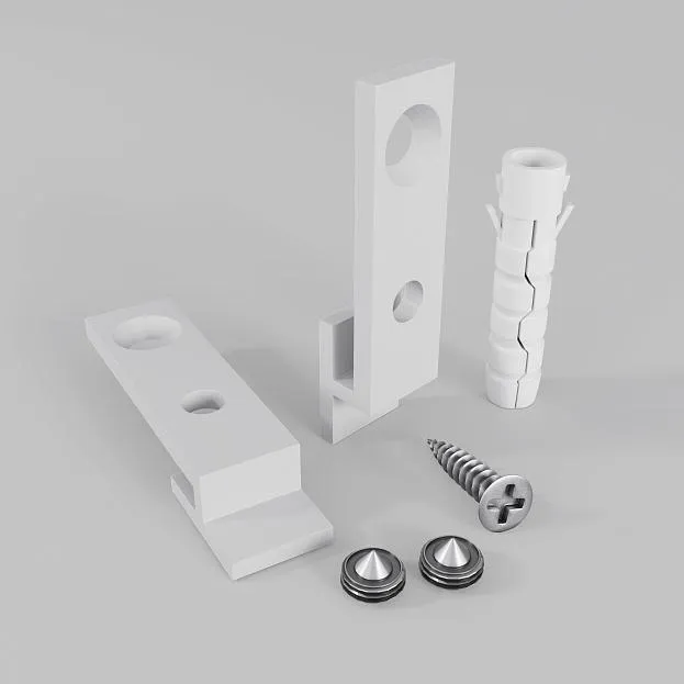 Комплект креплений для радиусного профиля со свеченим вверх/вниз 2шт. Maytoni ALM-3535R-2MT