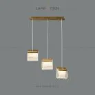 Готовая комбинация светильников MARGIT 3 лампы (Планка) Lampatron 3871-9672