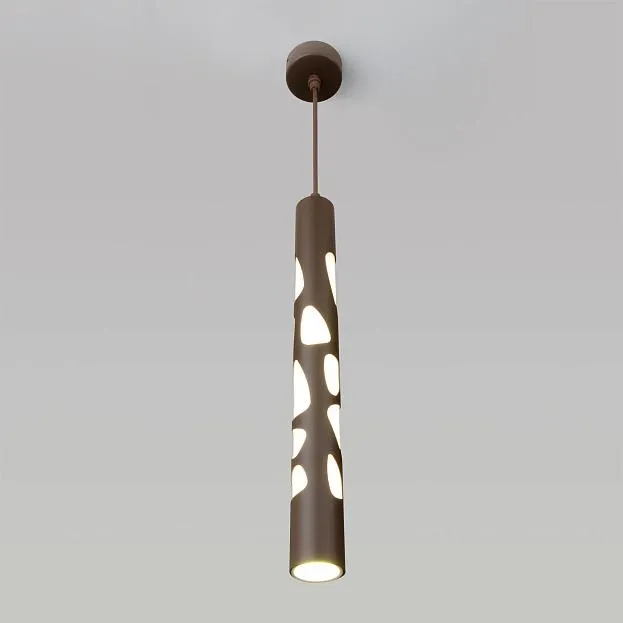 Подвесной светодиодный светильник Eurosvet DLR037 12W 4200K кофейный a055596